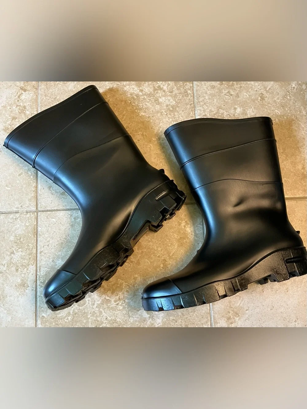 George Unisex General Purpose Rubber Rain Boots Black Men’s 12 / Women’s 14